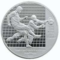 Срібна монета Чемпіонат світу з футболу. 2006 10 грн 2004 р