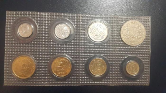 Річний Набір обігових монет НБУ 1996 року